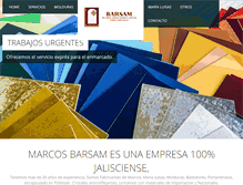 Tablet Screenshot of marcosbarsam.com